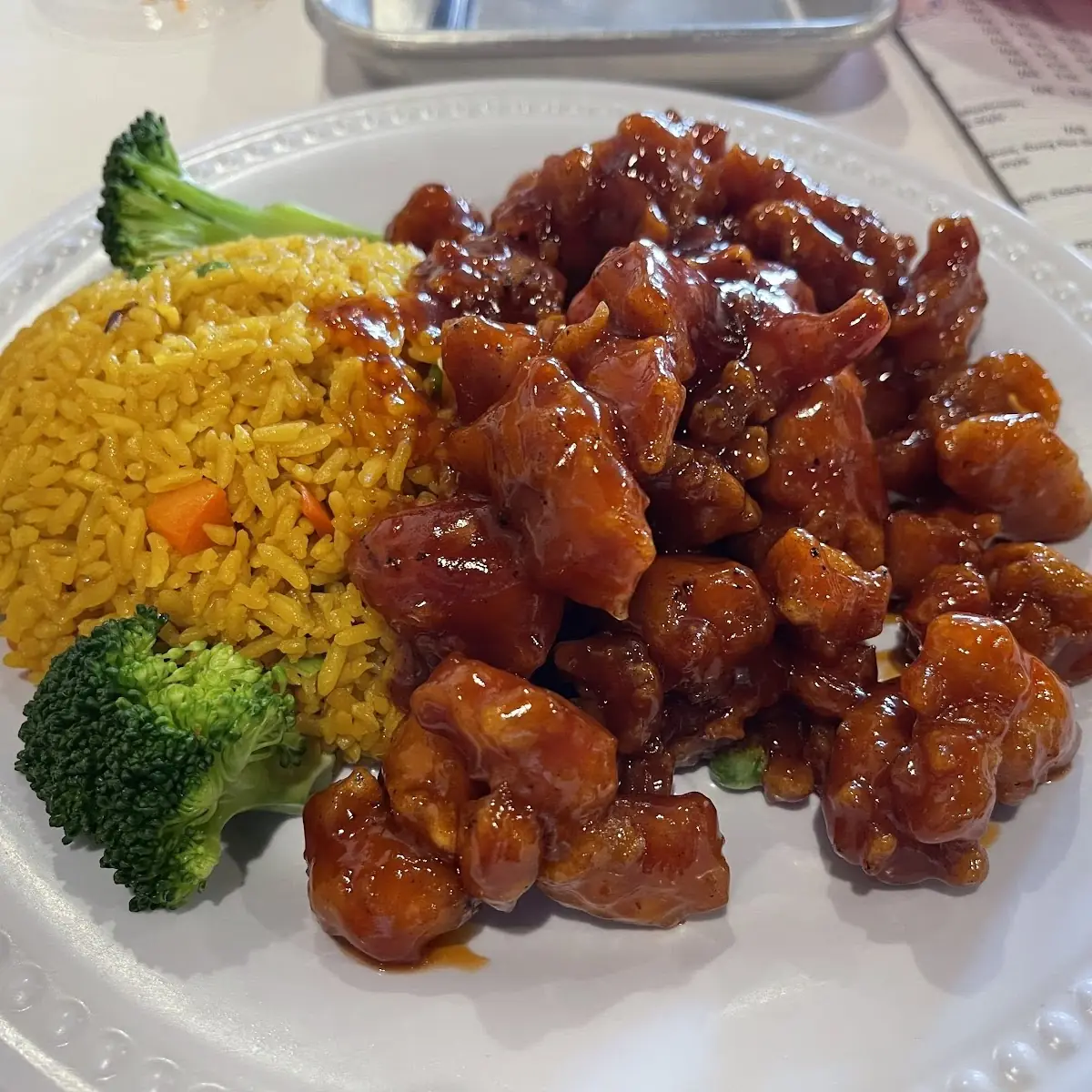 orange chicken 橘皮鸡